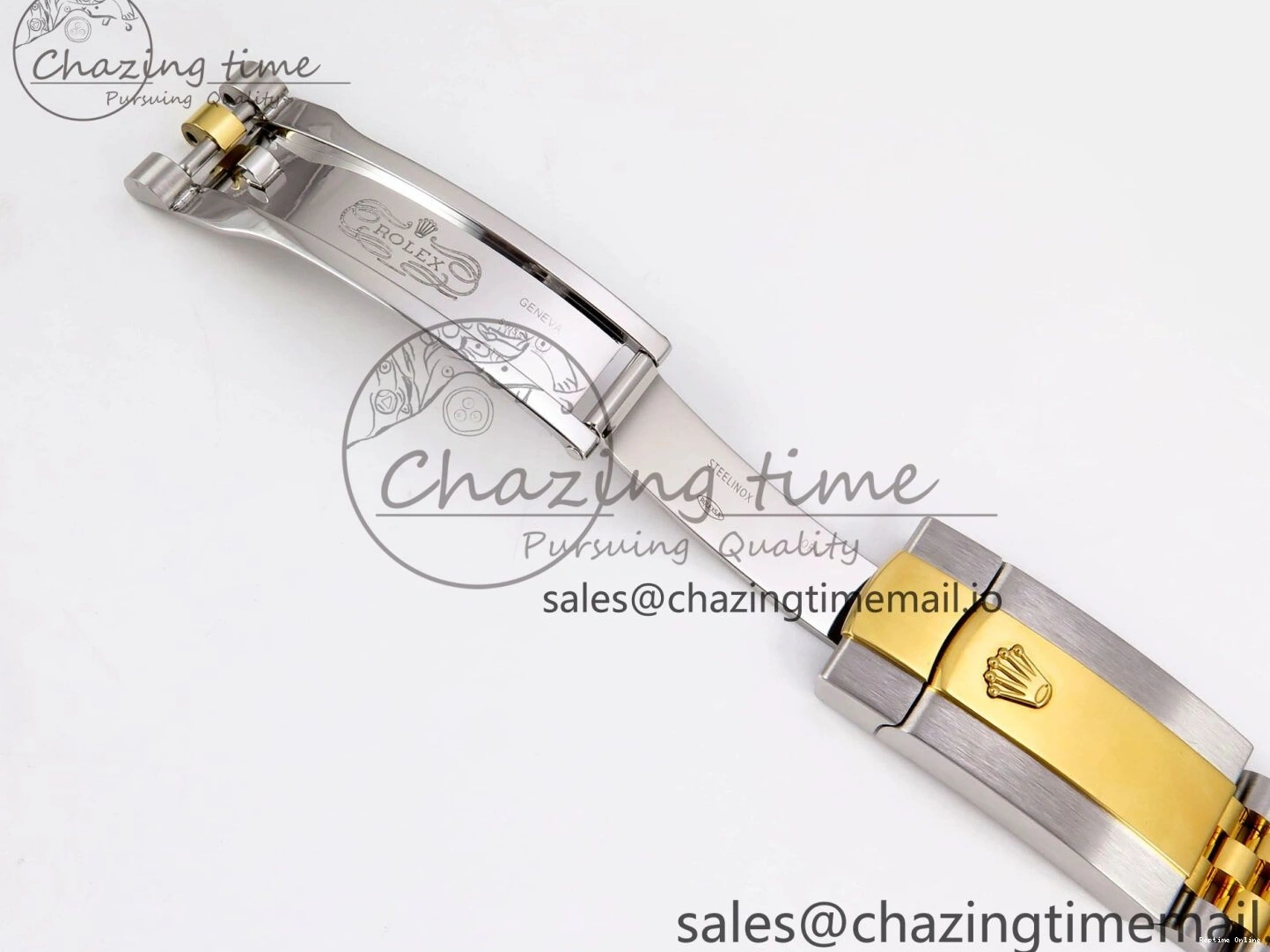 0108 EyeCatching DateJust 41 SS YG ARF 1:1 Best Edition 904L Steel White MOP Dial on Jubilee Bracelet SH3235 (Gain Weight) 1222